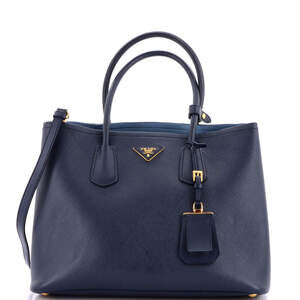 Prada Cuir Double Tote Saffiano Leather #223399P22B